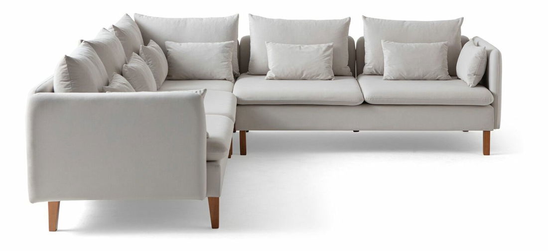 Rohová sedačka Flexxia (krémová) (L)