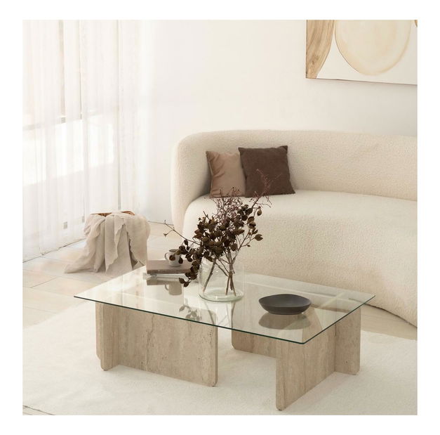 Konferenčný stolík Elizei 1 (travertín)