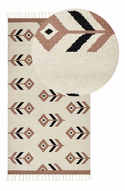 Koberec 80 x 300 cm Niava (béžová)