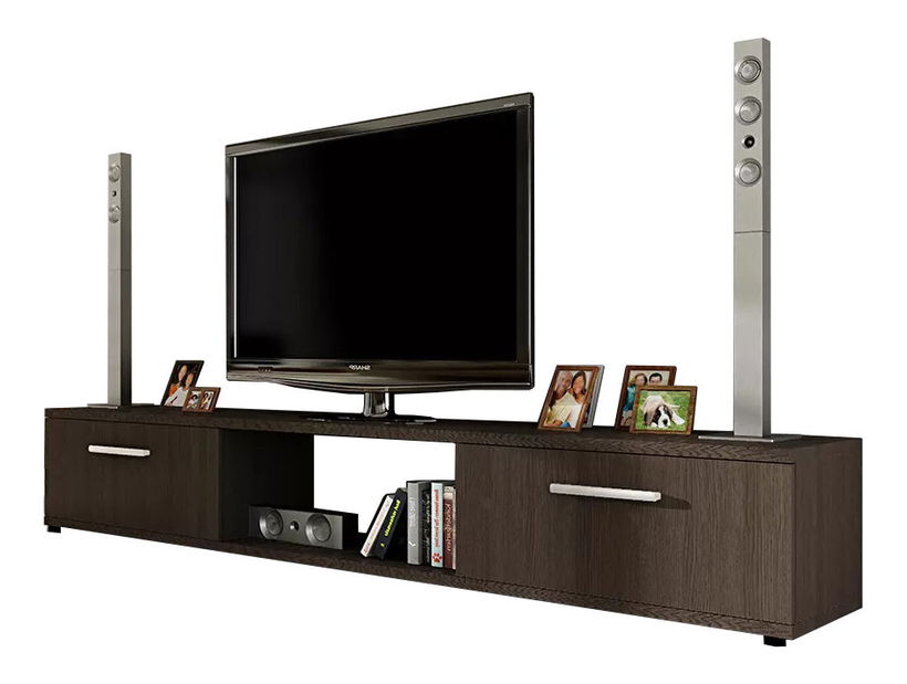 TV stolík Marvin I (čokoládová)