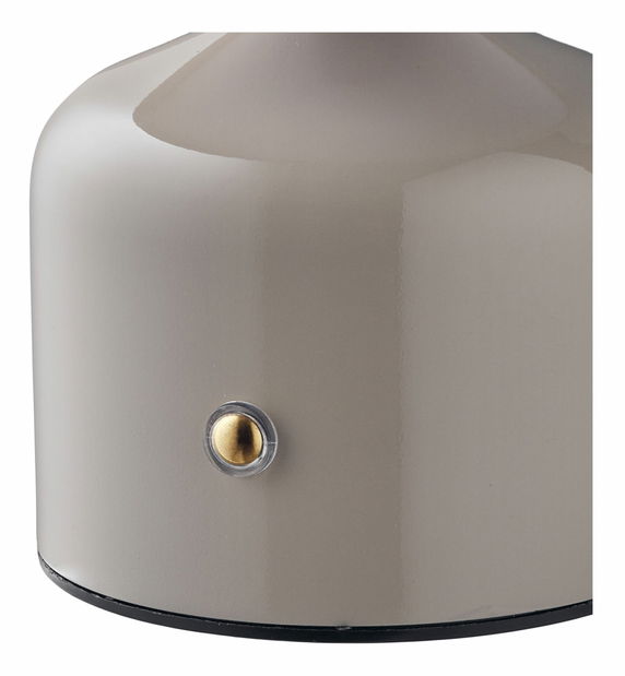 Stolová lampa Asinora (sivá)