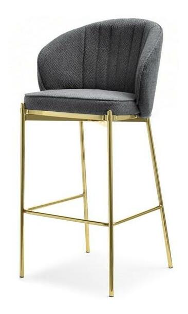 Scaun Farah (grafit + auriu)