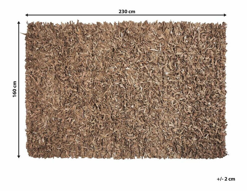 Koberec 230 cm Molt (pieskovo béžová)