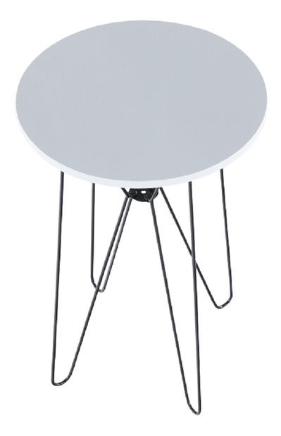 Príručný stolík Asity (biela)