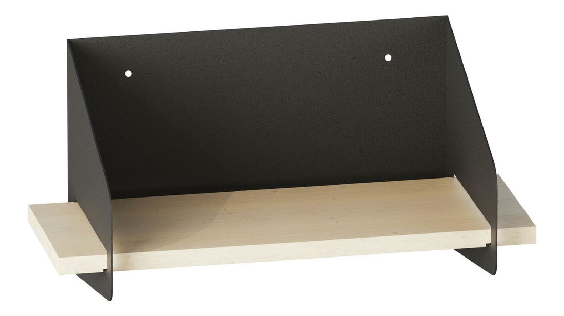 Polička Asir Medy (čierna)