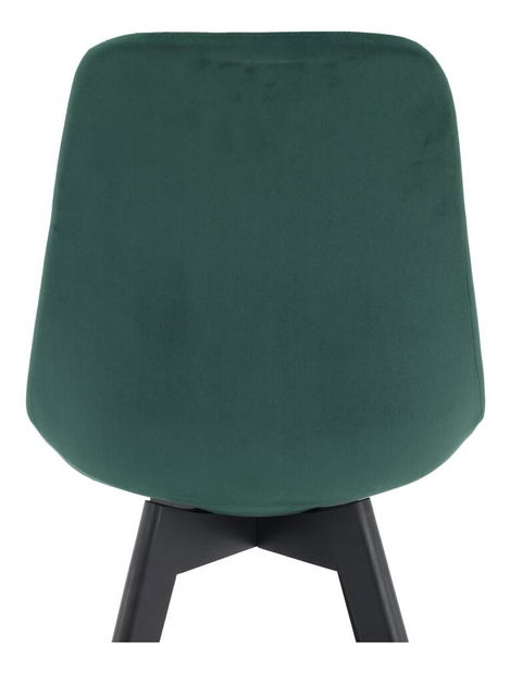 Set 2 buc. scaune de sufragerie Blanche (emerald + negru) *vânzare stoc