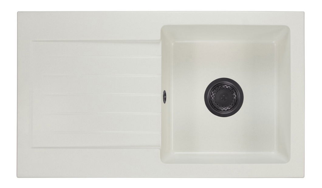 Mosogató Lemmion (fehér) (csaplyuk nélküll) (B)