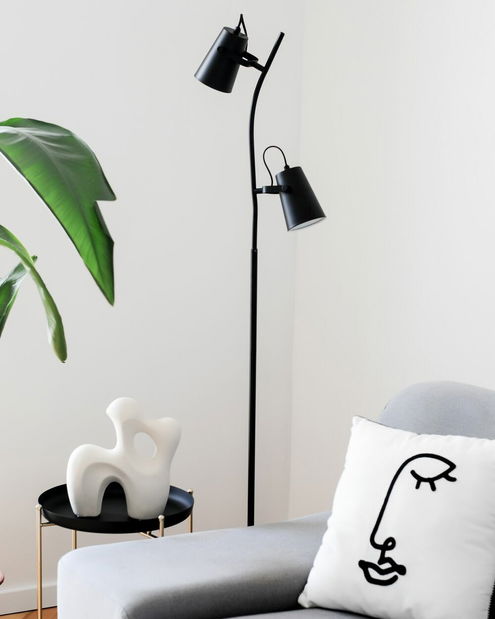 Podna svjetiljka Filipe (crna)