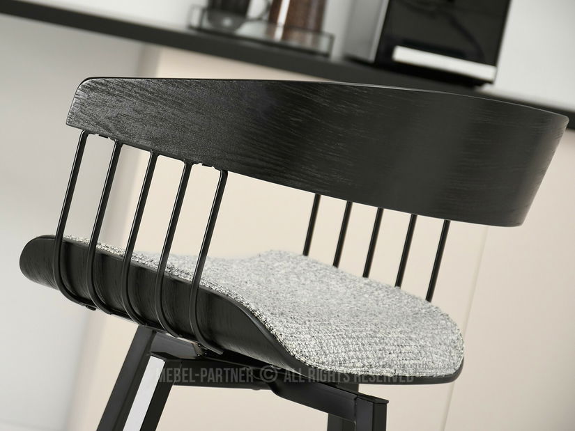 Szék Pavel (fekete szürke + fekete)