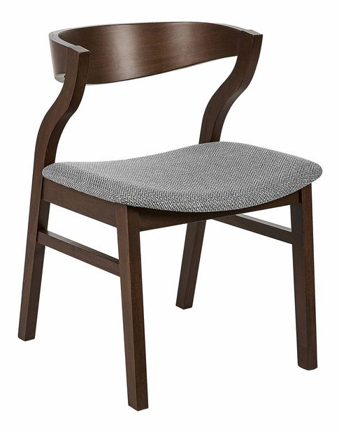 Set 2 ks jedálenských stoličiek Marza (tmavé drevo)