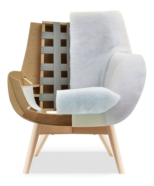 Relax fotel Merch (fekete)