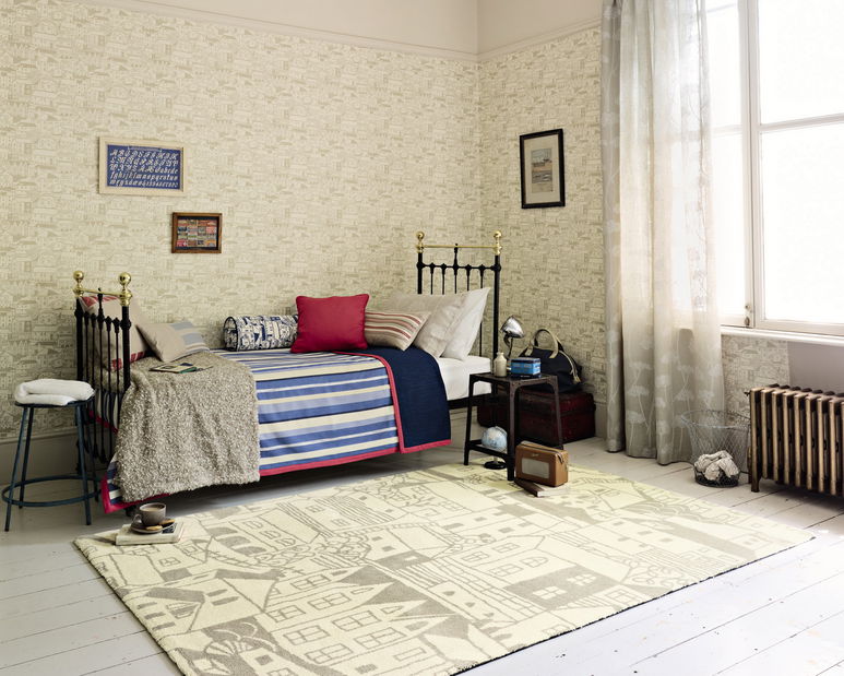 Tkaný koberec Sanderson St. Ives 45501