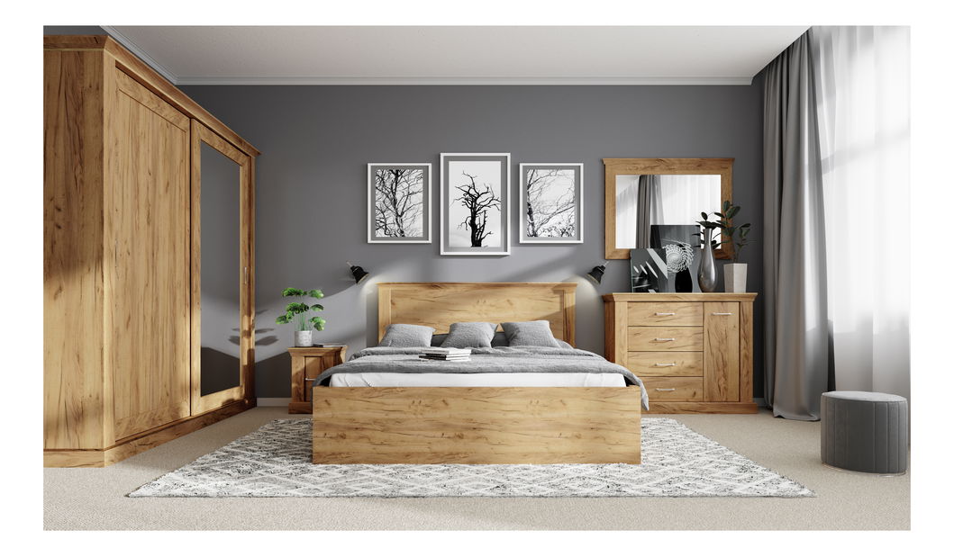 Sertar sub pat Atena 06 (craft auriu)