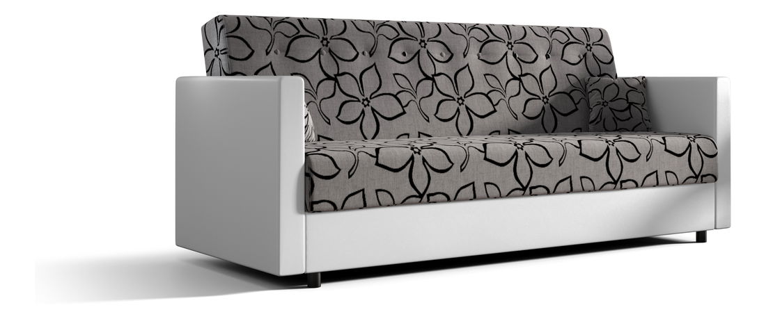 Háromszemélyes kanapé Momentum (fehér + szürke)