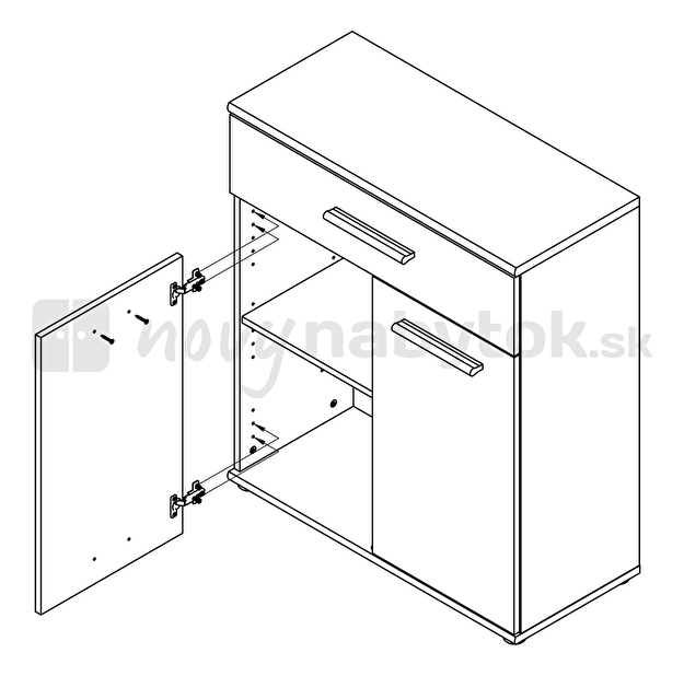 Komoda Winie WNK 431 Q36