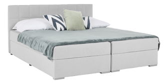 Manželská posteľ Boxspring 180 cm Ferrati (sivohnedá)