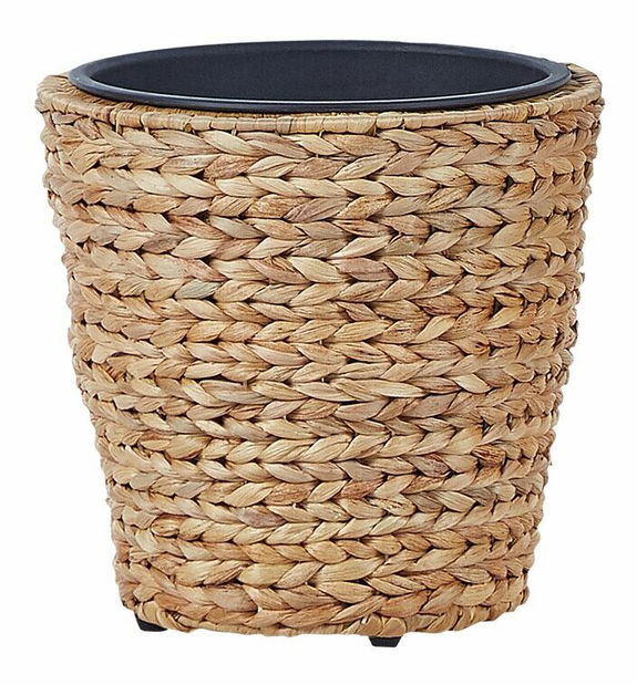 Sada 3 kvetináčov Plaky (béžová)