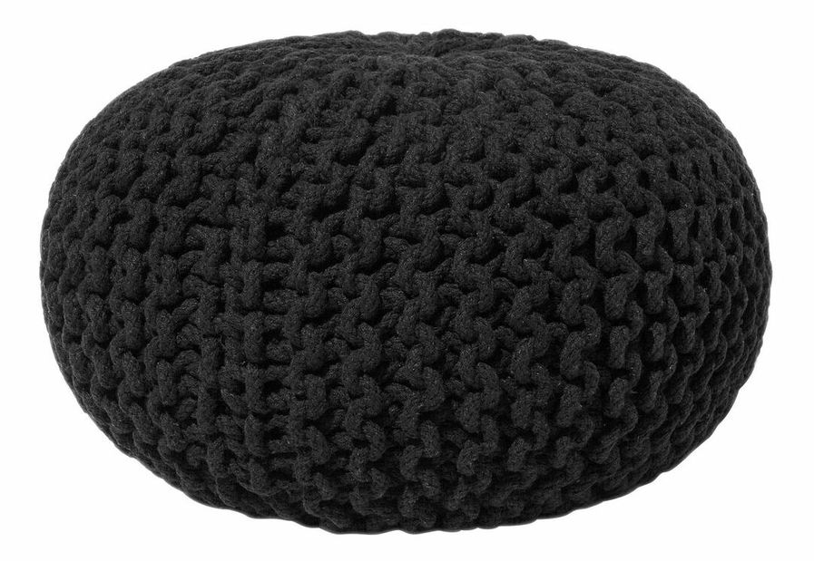 Taburetka 40x25 cm Conover (čierna)