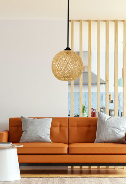 Mennyezeti lámpa Clamonerta 2 (sárga + barna)