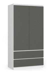 Szekrény Submarino (fehér + grafit)