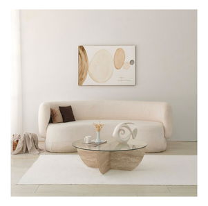 Dohányzóasztal Lost (travertin)