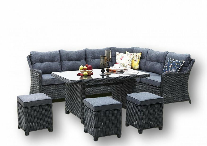 Záhradný nábytok Paloma (um. Ratan) *vankúše ZADARMO