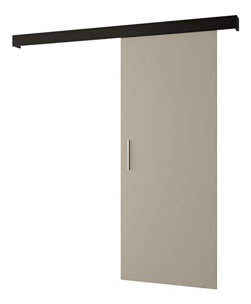 Tolóajtó 80 cm Slavdro 1 (kasmír + matt fekete)