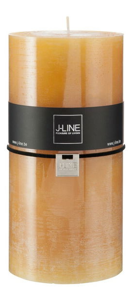 Sviečka Jolipa (10x10x20cm) (Žltá)