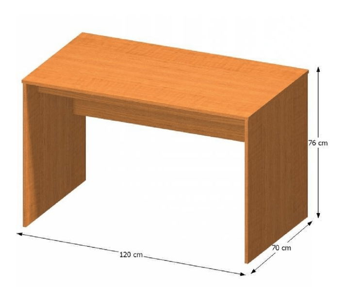 Písací stolík Asista AS 021 PI čerešňa