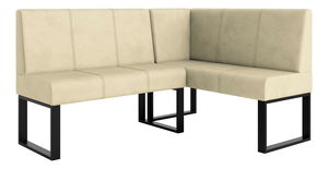 Bancă de colț Bernio 130x170 (crem) (D)