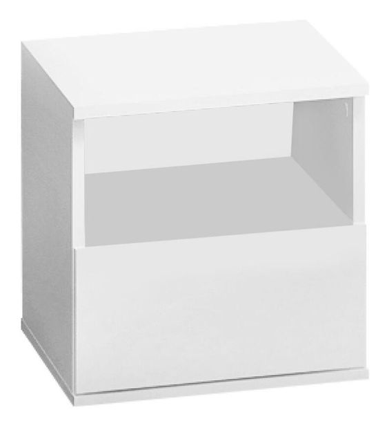 Nočný stolík Discutibles (biela) 