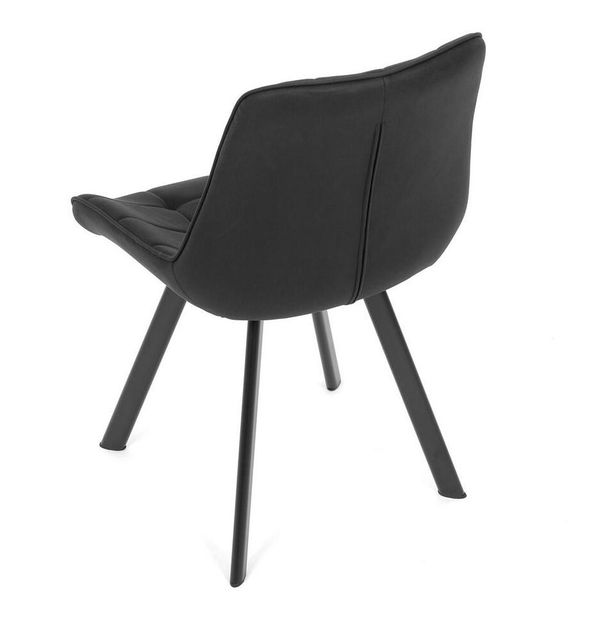 Jedálenská stolička Hechos (čierna)