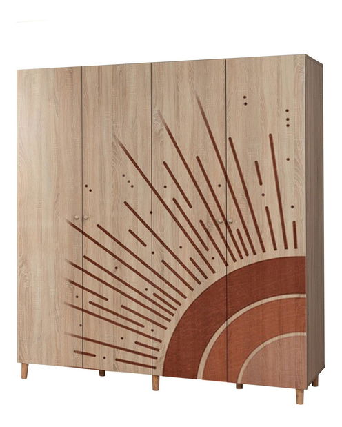 Dulap de haine London 970 (Stejar sonoma)