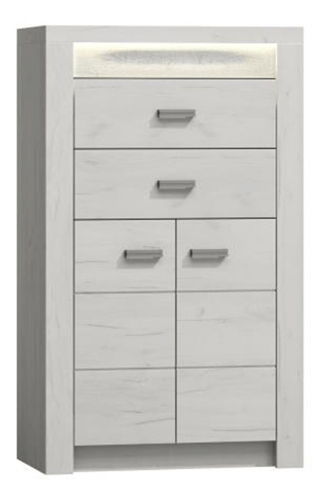 Komód Infinity 06 (Fehér kőris)