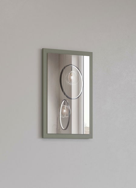 Zrkadlo Crossroad H G04 (borovica zelená + čierna)