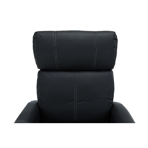 Fotoliu pentru relax Francesco CH 113100 piele PU Negru