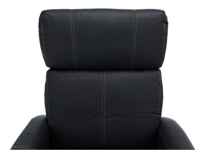 Relax fotel Francesco CH 113100 fekete PU bőr