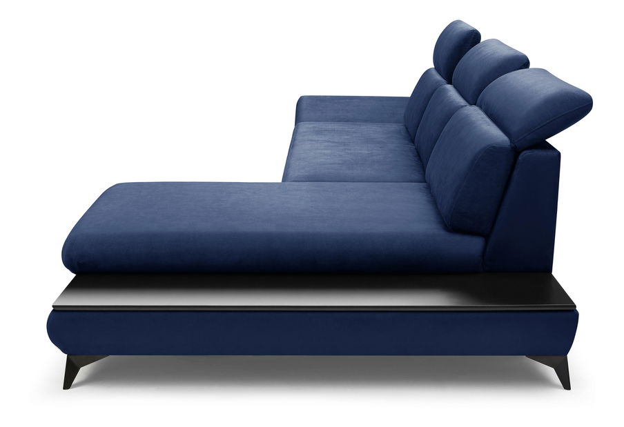 Rohová sedacia súprava Titan (parížska modrá) (P)