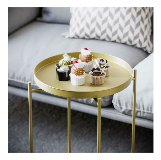 Dohányzóasztal Museli 4 (arany) 