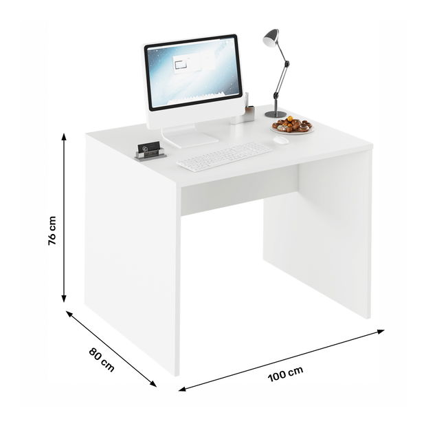 Masă PC typ 12 Rumia (alb)