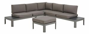 Set pentru grădină FERNI (gri) (pentru 5 persoane)