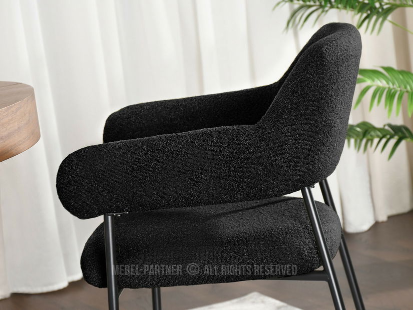 Scaun sufragerie Exigente (negru)