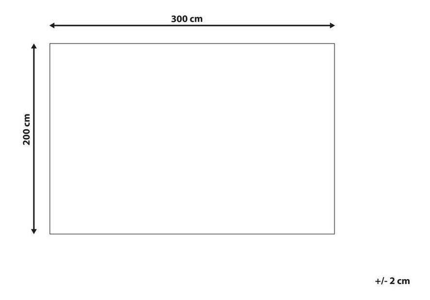 Szőnyeg 160 x 230 cm Mende (fehér)