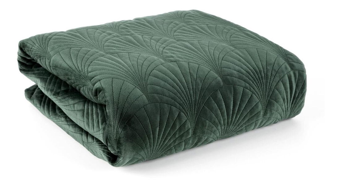 Prehoz na posteľ 210x170 cm RIA (mätová tmavá)