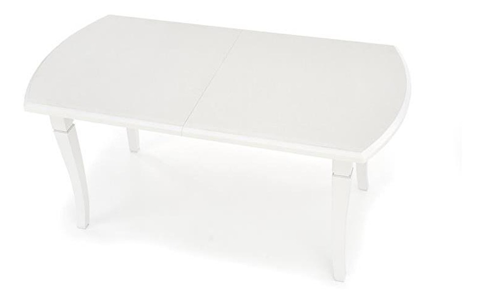 Rozkladací jedálenský stôl 160-240 cm Fanny (biela) (pre 6 8 osôb)