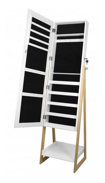 Ormarić za nakit Bijou (bijela)