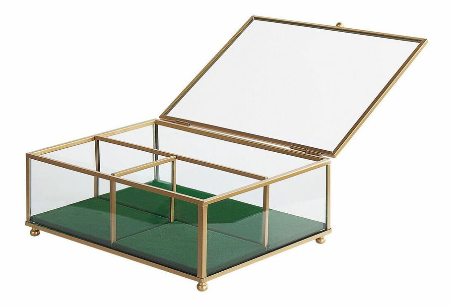 Šperkovnica Sterope (zlatá) 