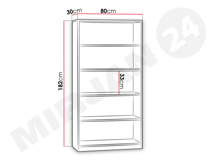 Regal Mirjan Elestria -80cm (bijela)