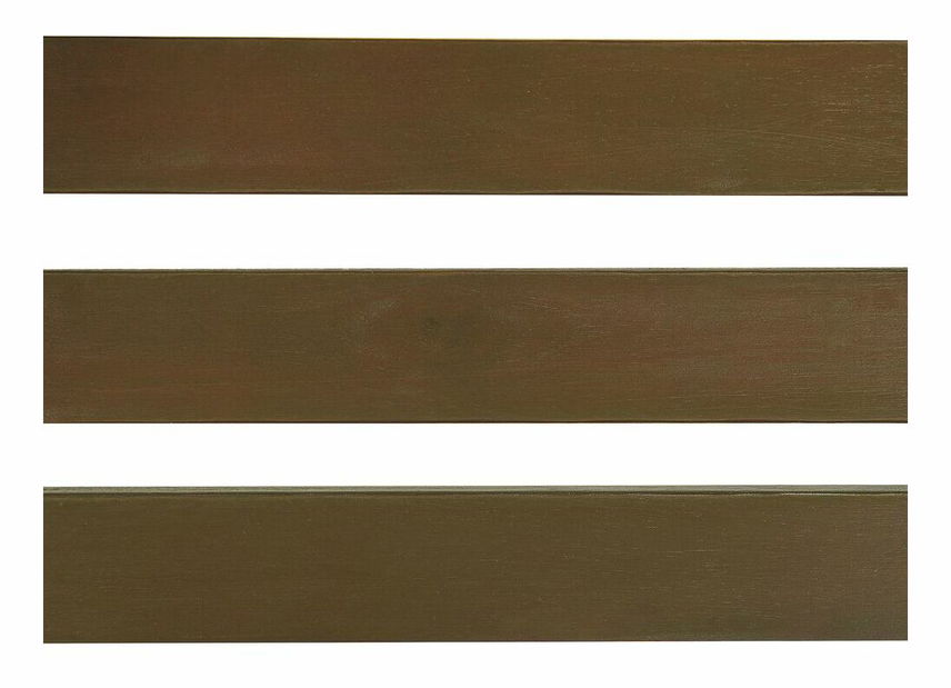 Șezlong de grădină Amati (lemn închis + gri bej)