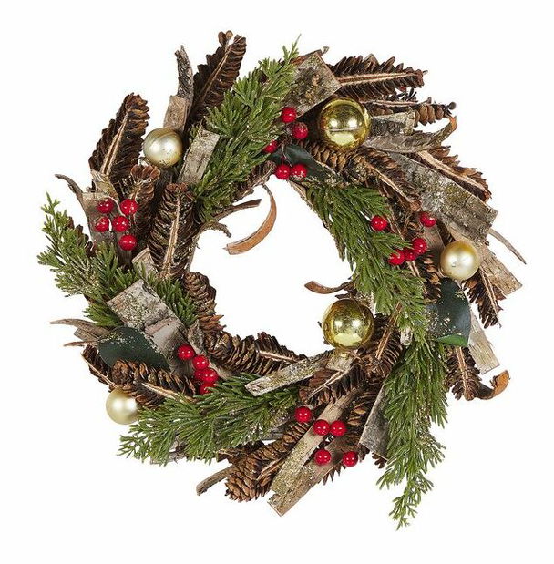 Vijenac RETTO (zelena + crvena)